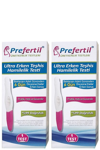 Prefertil Ultra Erken Teshis Gebelik Hamilelik Testi 2 Kutu 2 Test Trendyol