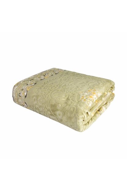 karaca home mihver cift kisilik pano embosy battaniye yesil fiyati yorumlari trendyol