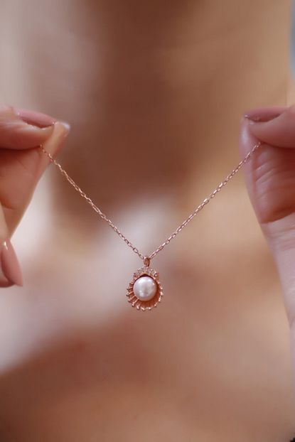 Mysilvers Istiridye Inci Kolye Trendyol