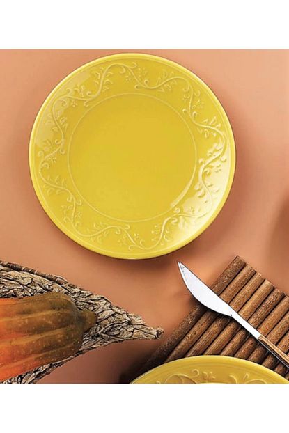 Kutahya Porselen 21 Cm Sari Pasta Tabagi Trendyol