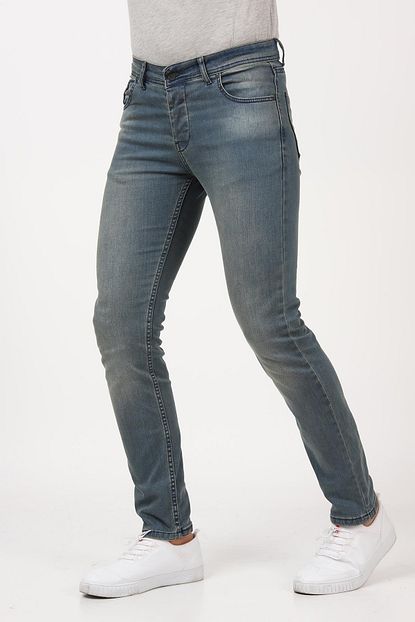 Tena Moda Erkek Mint Yesil Jean Pantolon Trendyol