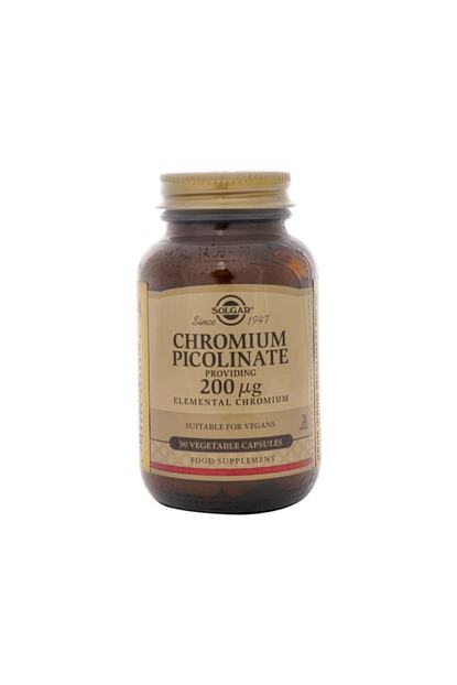 solgar chromium picolinate 200 mcg 90 kapsul 033984008663 fiyati yorumlari trendyol