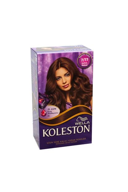koleston kit sac boyasi 7 77 isiltili kahve fiyati yorumlari trendyol