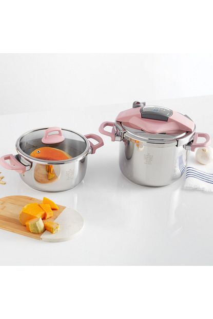 karaca perfect pink 4 6 lt duduklu tencere seti fiyati yorumlari trendyol