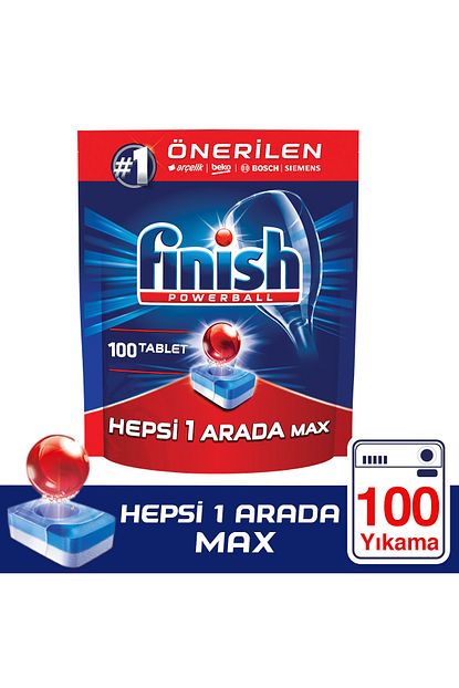 finish hepsi bir arada 100 tablet bulasik makinesi deterjani fiyati yorumlari trendyol