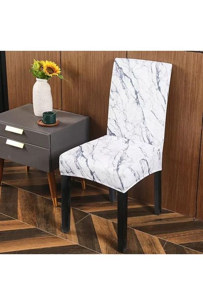 avral home desenli sandalye kilifi 6adet likrali lastikli kumas fiyati yorumlari trendyol