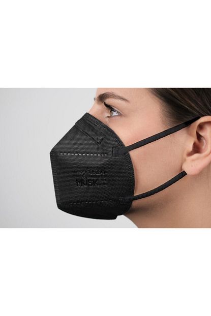 ffp2 maske siyah 10 adet