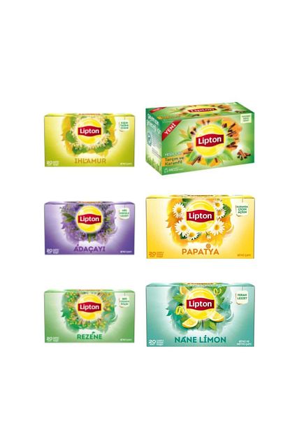 https www trendyol com lipton liopton ekonomik ihlamur adacayi rezene tarcin ve karanfil papatya nane limon 6 20 adet p 105005605