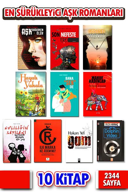 altin kitaplar en surukleyici ask romanlari seti 10 kitap super indirim fiyati yorumlari trendyol