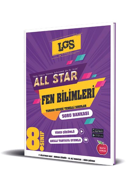 lgs 8 sinif all star fen bilimleri soru bankasi