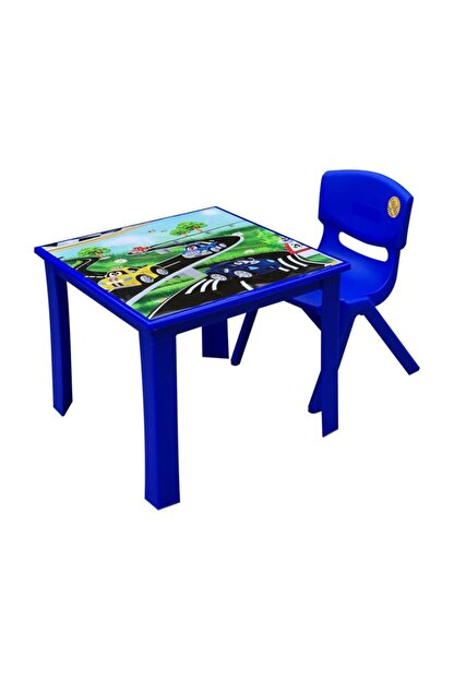 fiore cocuk masa sandalye takimi mavi araba 1 3 yas icin fiyati yorumlari trendyol