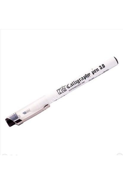 Zig Calligraphy Pen Yan Kesik Kaligrafi Kalemi 3 0 Mm Siyah Fiyati Yorumlari Trendyol