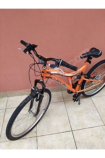 salcano hector 24 v 24 jant bisiklet mat turuncu gri siyah fiyati yorumlari trendyol