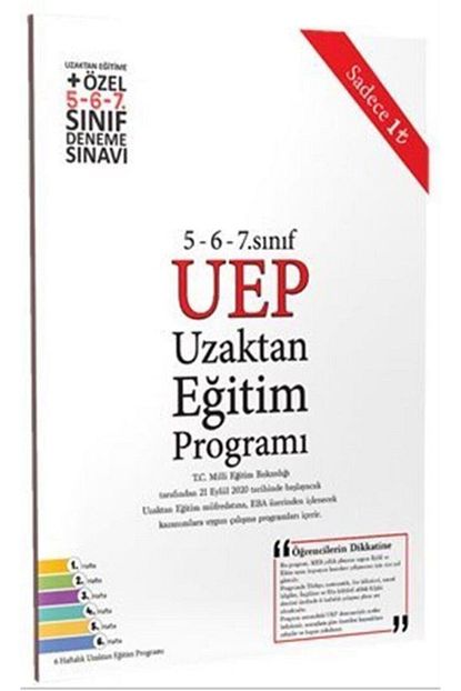 tonguc akademi 5 6 7 sinif uep uzaktan egitim programi fiyati yorumlari trendyol
