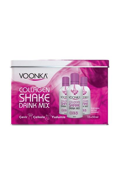 voonka beauty collagen shake drink mix 50 ml x 15 fiyati yorumlari trendyol
