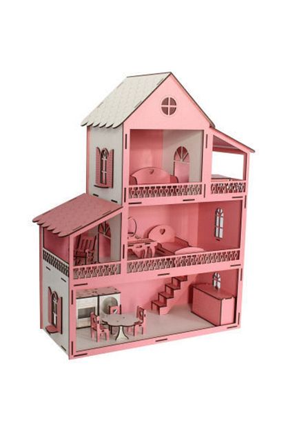 barbie buyuk boy oyun evi ahsap