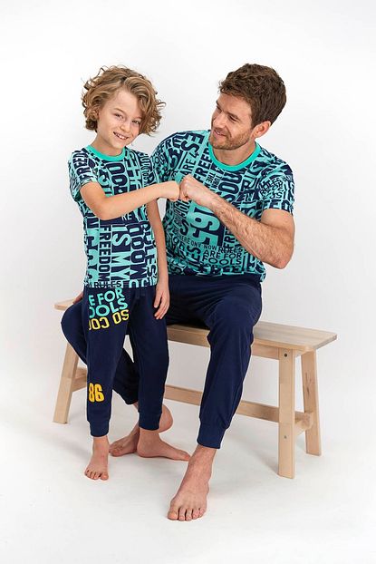 roly poly erkek yesil kisa kol pijama takimi fiyati yorumlari trendyol