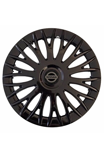 hmnl nissan primera 13 inc piano black 4lu set jant kapagi celik jant gorunumlu fiyati yorumlari trendyol