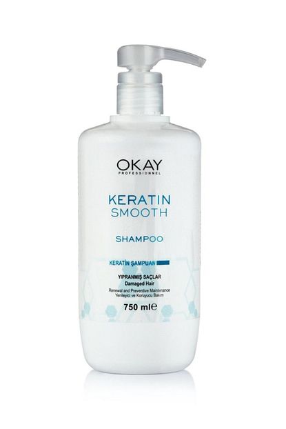 okay sampuan keratin smooth profesyonel 750 ml fiyati yorumlari trendyol