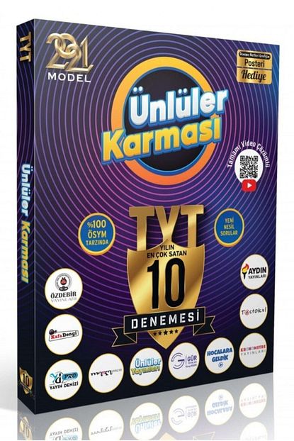 unluler yayinlari 2021 unluler karmasi tyt 10 lu deneme fiyati yorumlari trendyol
