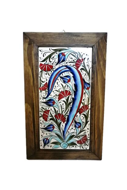 Gul Cini Taki Cini Ahsap Cerceve Tablo 17x27 Cm Trendyol