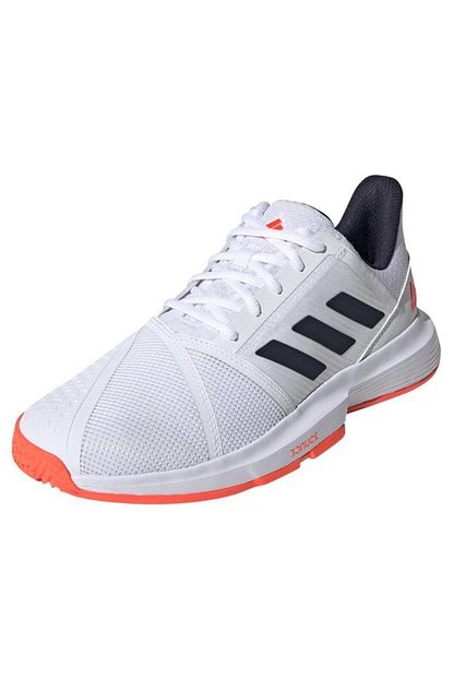 Adidas Fu8102 Courtjam Bounce Erkek Beyaz Tenis Ayakkabisi Trendyol