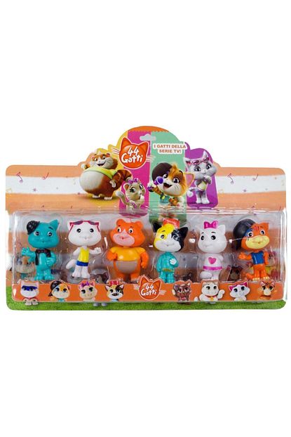 444 44 Kedi 6li Figur Seti 44 Gatti Oyuncak 44 Cats Cat V2 Trendyol
