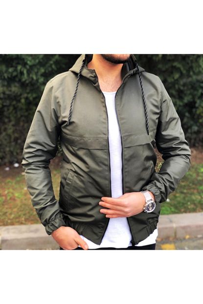Smile Express Erkek Haki Yagmurluk Trendyol