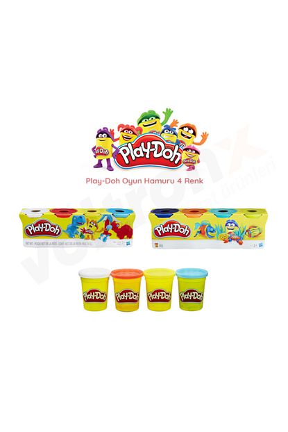Play Doh Play Doh 4 Renk Oyun Hamuru 448g Trendyol