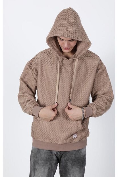 Saw Erkek Bej Openstore Sweatshirt Trendyol