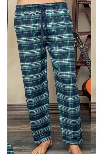 Kly Pazen Kumas Ekoseli Erkek Pijama Alti Sani Trendyol