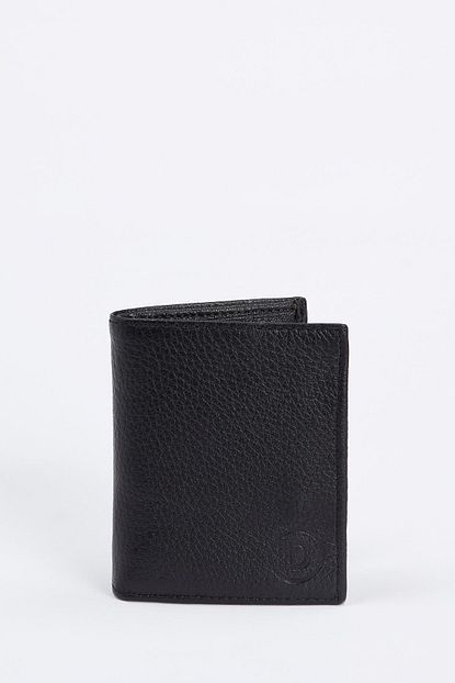 Defacto Erkek Black Red Hakiki Deri Cuzdan S4079az20wn Trendyol