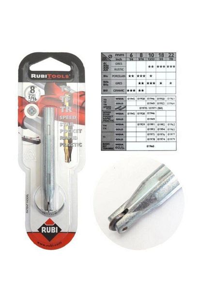 Combat Rubi 8 Mm Seramik Kesme Elmasi 5 16 Elmas Uc Trendyol