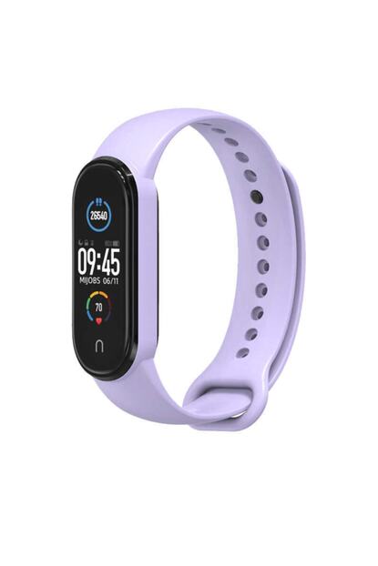 fibaks xiaomi mi band 5 kordon akilli bileklik kordonu klasik renkli silikon kayis bileklik fiyati yorumlari trendyol