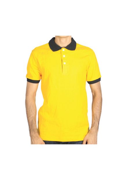 Siyah Nokta Desen Polo Yaka Sari T Shirt Giyim Indirim Kampanya Bayan Erkek Bluz Gomlek Trenckot Hirka Etek Yelek Mont Kase K Moda Trenckot Mont