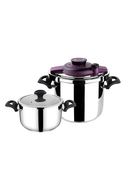 Tantitoni Powercook Mor Duduklu Tencere Seti 4 7 Lt Trendyol