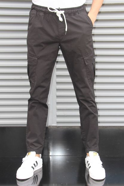 Inpool Erkek Gabardin Kargo Pantolon Trendyol