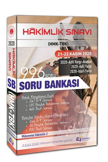Next Kariyer 21 22 Kasim 2020 Hakimlik Sinavi Soru Bankasi Trendyol