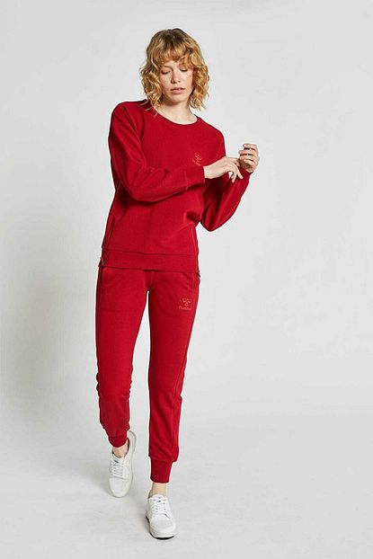 Hummel Kadin Agame Kirmizi Esofman Alti 930989 9966 Trendyol