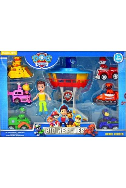 Kids Paw Patrol Oyuncak 6 Aracli 7 Figurlu Paw Patrol Seti Trendyol
