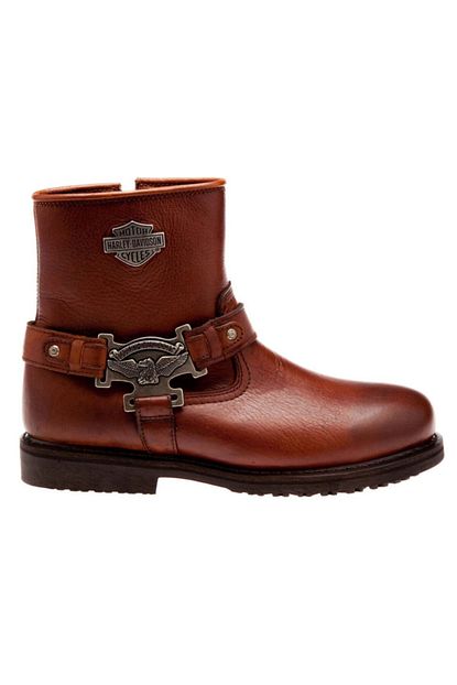 Harley Davidson Erkek Camel Bot Trendyol