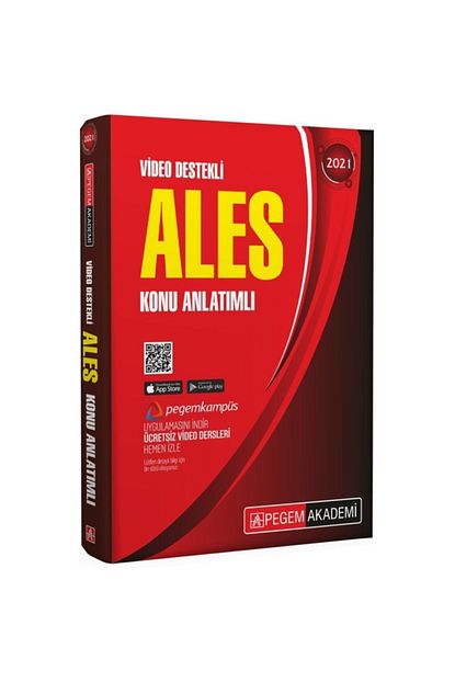 Pegem A Yayincilik Sinav Kitaplari Pegem 2021 Ales Konu Anlatimli Tum Adaylar Icin Video Destekli Trendyol