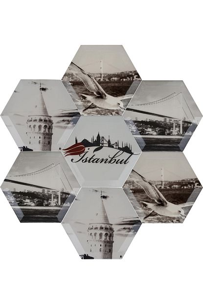 Armada Cini 15 17 Cm Al 63 Dijital Baski Istanbul Sahneleri Cafe Restoran Dis Cephe Icin Trendyol