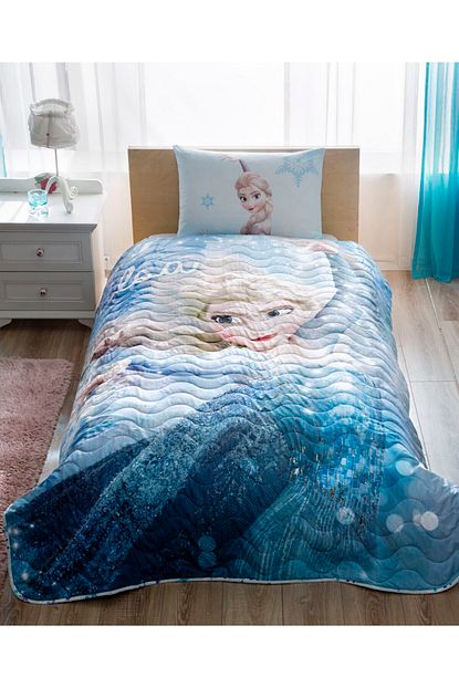 Tac Frozen Glitter Tek Kisilik Lisansli Cpp Yatak Ortusu Seti Trendyol
