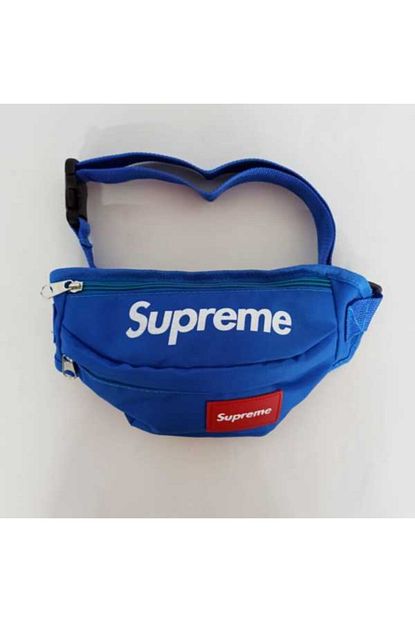 Supreme Unisex Mavi Bel Cantasi Trendyol
