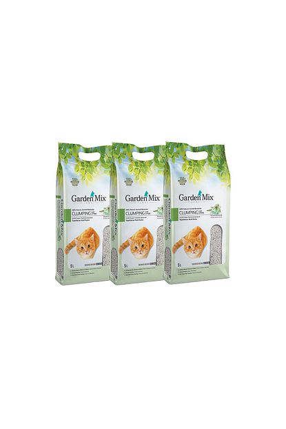 Gardenmix Bentonit Marsilya Sabunlu Ince Taneli Kedi Kumu 5 L X 3 Paket Trendyol