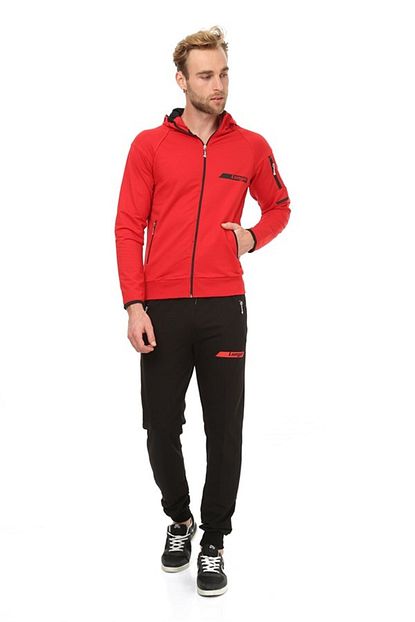 Longer Erkek Kirmizi Kapusonlu Esofman Takimi S M L Xl Xxl Trendyol