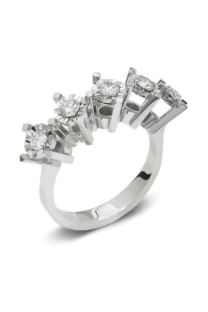 Blue Moon Diamond 0 50 Karat Pirlanta Bestas Yuzuk Trendyol