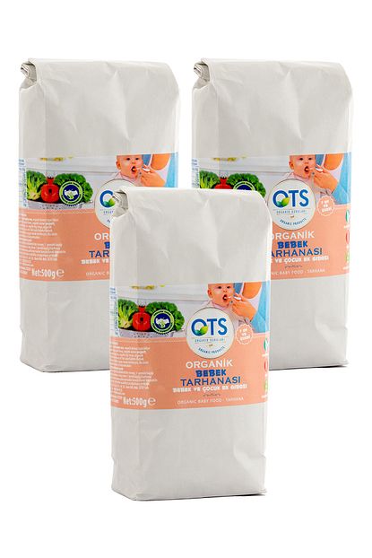 Ots Organik Bebek Tarhanasi 500 Gr 3 Lu Set Trendyol