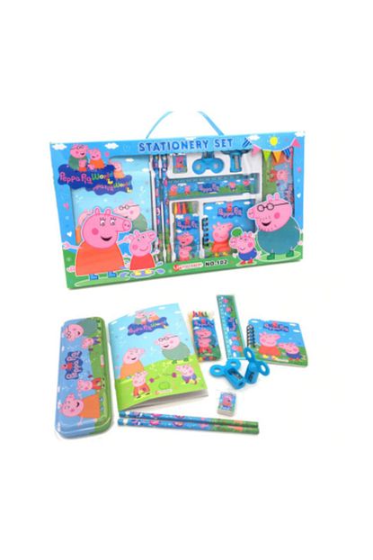 Schulzz Peppa Pig Cocuk Egitici Okula Yardimci Yaratici Kirtasiye Seti Trendyol